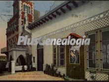 Terraza del Hotel Monte Calvario de Arenys de Mar (Barcelona)