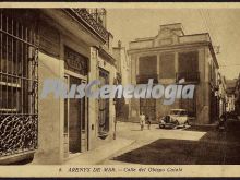 Calle del Obispo Catalá de Arenys de Mar (Barcelona)