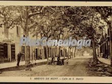 Calle de San Martín de Arenys de Munt (Barcelona)