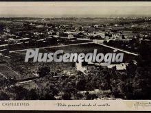 Vista general desde el Castillo de Castelldefels (Barcelona)