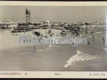 Ver fotos antiguas de Paisaje marítimo de CASTELLDEFELS