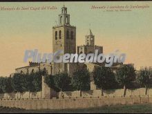 Vista del Monasterio de Sant Cugat del Vallés (Barcelona)