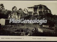 Torres Vilardell i Serra de San Andreu de Llavaneras (Barcelona)