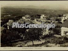 Vista parcial de la Avinguda Colomer de Gelida (Barcelona)