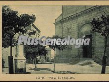 Plaça de L´església de Gelida (Barcelona)