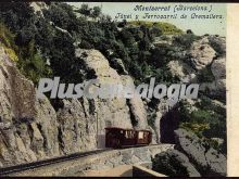 Túnel y Ferrocarril de cremallera de Montserrat (Barcelona)