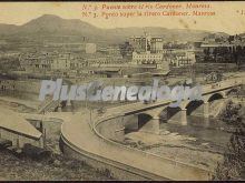 Puente sobre el Río Cardoner de Manresa (Barcelona)