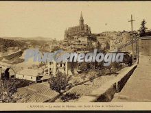 La Ciudad de Manresa, vista desde la Casa de la Santa Cueva de Manresa (Barcelona)