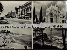Collage de recuerdo de Canet de Mar (Barcelona)