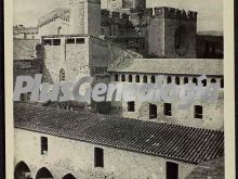 Claustro viejo y torres de santa creus (tarragona)