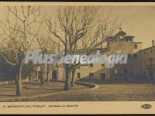 Entrada al recinte del monestir de poblet (tarragona)