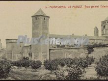 Exterior del monasterio de poblet (tarragona)