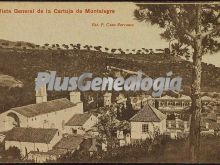 Vista general de la cartuja de montalegre (lleida)