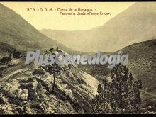 Panorama desde penya crida del puerto de la bonaigua (lleida)