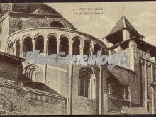 ábside de la catedral de seo de urgel (lleida)