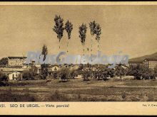 Vista parcial de seo de urgel (lleida)