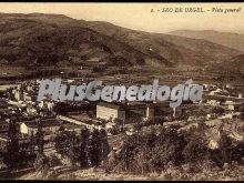 Vista general de seo de urgel (lleida)