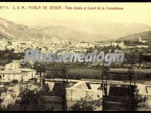 Vista de pobla de segur (lleida) desde el canal de la canadiense