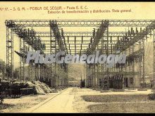 Estación de transformación y distribución de pobla de segur (lleida)