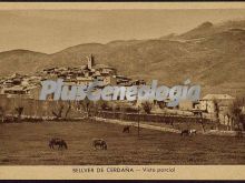 Vista parcial de bellever de cerdana (lleida)