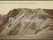 Puig de la fossa del gegant del pirineu catalá (lleida)