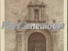 Portalada iglesia en espot (lleida)