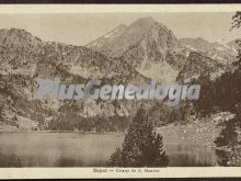 Estany de s. maurici en espot (lleida)