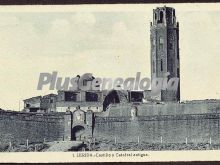 Castillo y catedral antigua de lleida