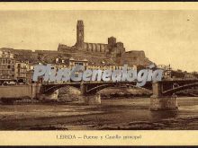 Puente y castillo principal de lleida