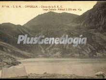 Lago salado de capdellena (lleida)