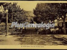 Avenida fermín galán de port bou (girona)