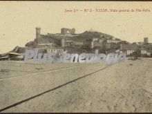 Vista general de villa - vella de tossa de mar (girona)