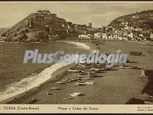 Playa y cabo de tossa de mar (girona)