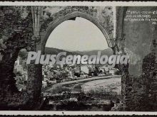 Ruines de l´eglesia de vila - vella de tossa de mar (girona)