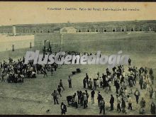 Patio del penal. distribución del rancho en figueras (girona)