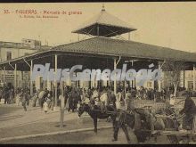 Mercado de granos en figueras (girona)