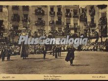 Baile de gigants en olot (girona)