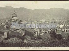 Vista parcial de santa coloma de farners (girona)