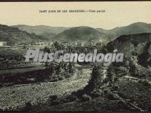 Vista parcial de sant joan de les abadeses (girona)