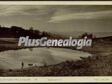 Lago del coil en el santuario de la salud de sant feliu de pallarols (girona)