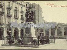 Plaza de la independencia de girona