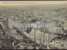 El oñar y el mercadal a vista de pájaro de girona