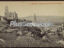 Vista panorámica de girona desde san daniel