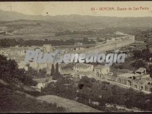 Vista aerea del barrio de san pedro de girona