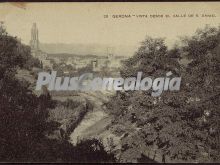 Vista desde el valle de san daniel de girona