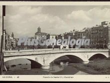 Puente de isabel ii y ramblas de girona