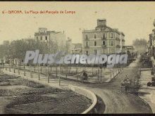 La plaça del marqués de camps de girona