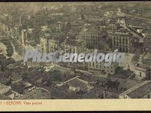 Vista de pájaro parcial de girona