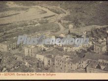 Vista aerea de la barriada de san pedro de galligáns de girona