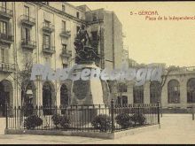 Plaza de la independencia de girona